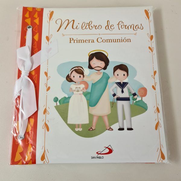 MI LIBRO DE FIRMAS PRIMERA COMUNION