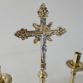 JUEGO DE CANDELEROS COLUMNA LISA BASE ANGEL - Imagen 3