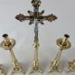 JUEGO DE CANDELEROS COLUMNA LISA BASE ANGEL - Imagen 6